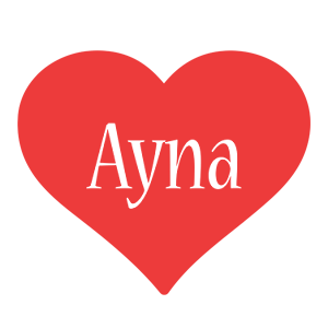 Ayna love logo