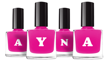 Ayna nails logo