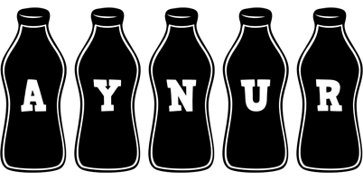 Aynur bottle logo