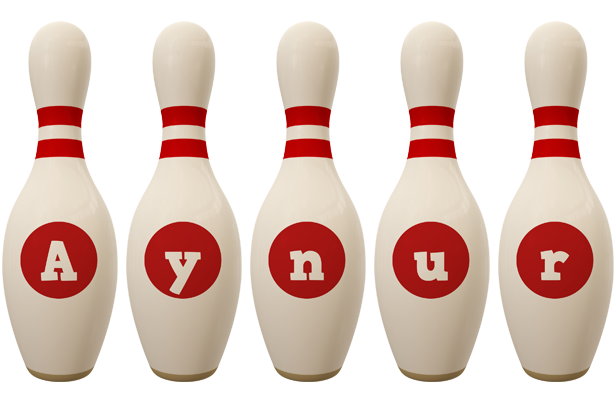 Aynur bowling-pin logo