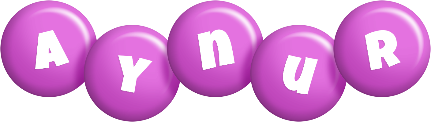 Aynur candy-purple logo