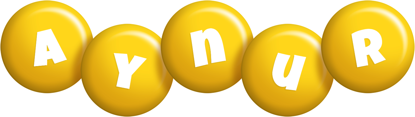 Aynur candy-yellow logo
