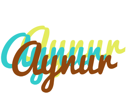Aynur cupcake logo