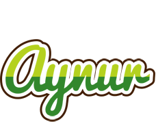 Aynur golfing logo