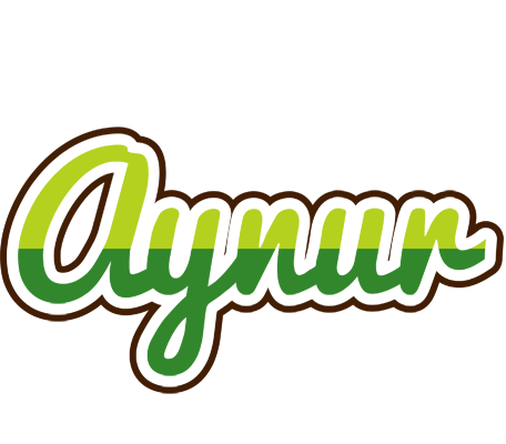 Aynur golfing logo