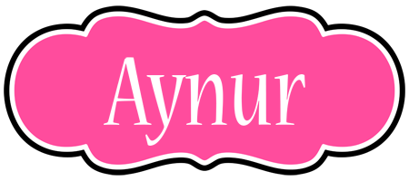 Aynur invitation logo