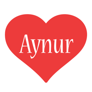 Aynur love logo