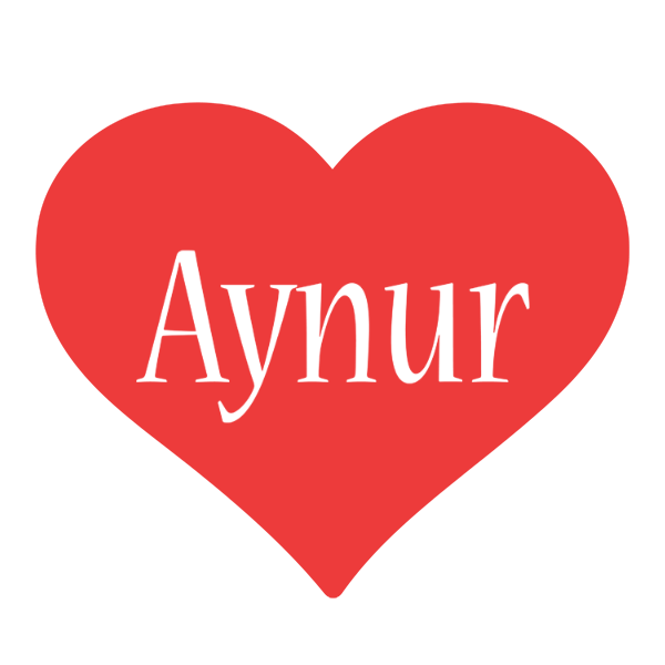 Aynur love logo