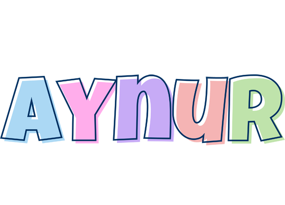 Aynur pastel logo