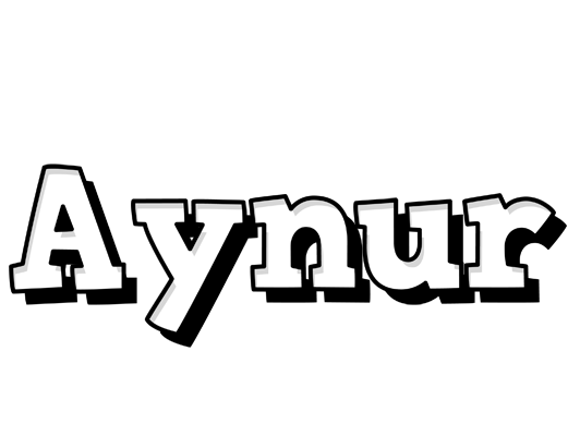 Aynur snowing logo