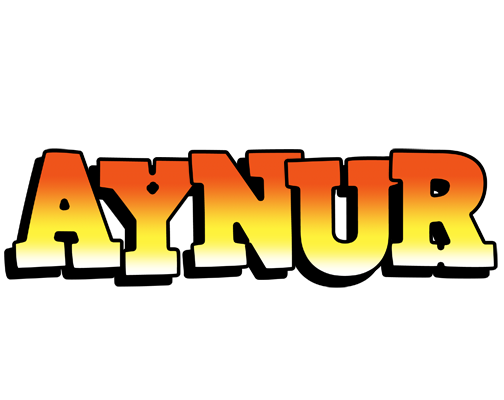 Aynur sunset logo