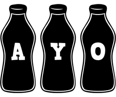 Ayo bottle logo