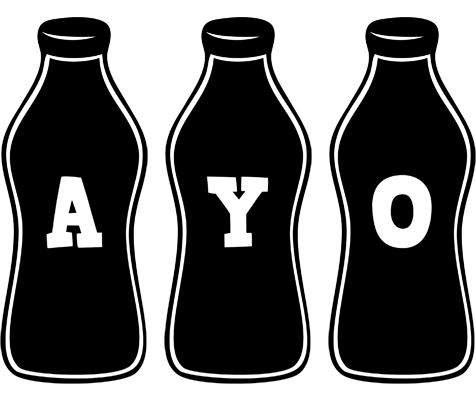 Ayo bottle logo