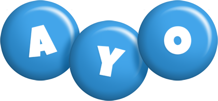 Ayo candy-blue logo