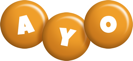 Ayo candy-orange logo