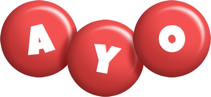 Ayo candy-red logo