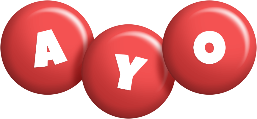 Ayo candy-red logo