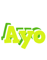 Ayo citrus logo