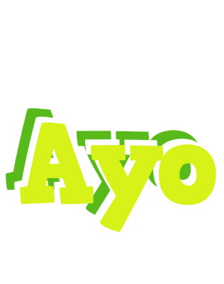 Ayo citrus logo