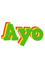 Ayo crocodile logo