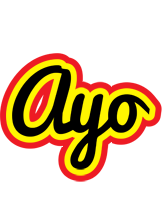 Ayo flaming logo