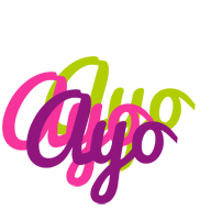 Ayo flowers logo