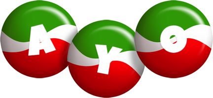 Ayo italy logo