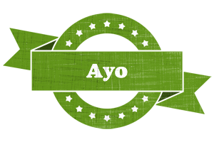 Ayo natural logo