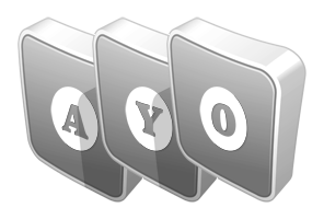 Ayo silver logo