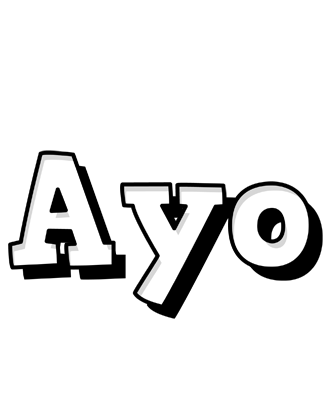 Ayo snowing logo