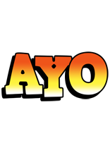 Ayo sunset logo