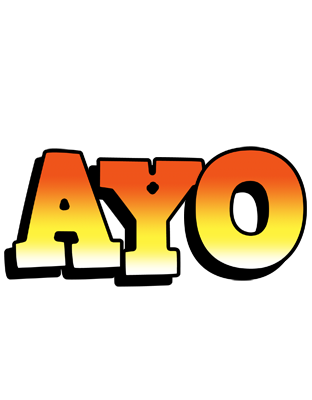 Ayo sunset logo