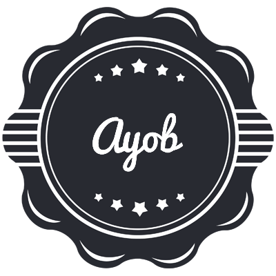 Ayob badge logo