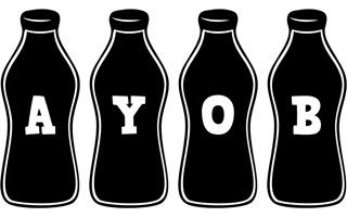 Ayob bottle logo