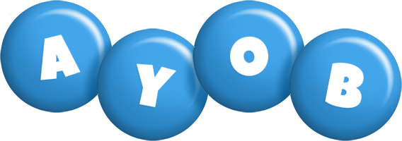 Ayob candy-blue logo