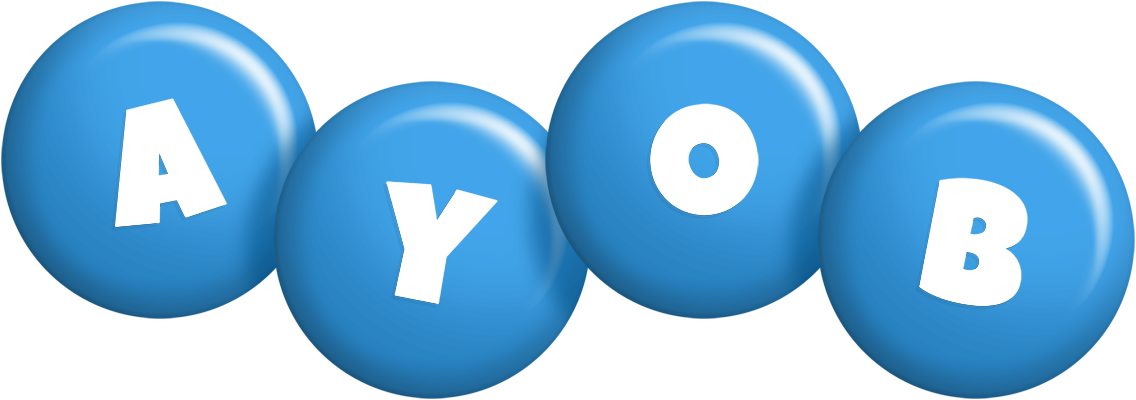 Ayob candy-blue logo