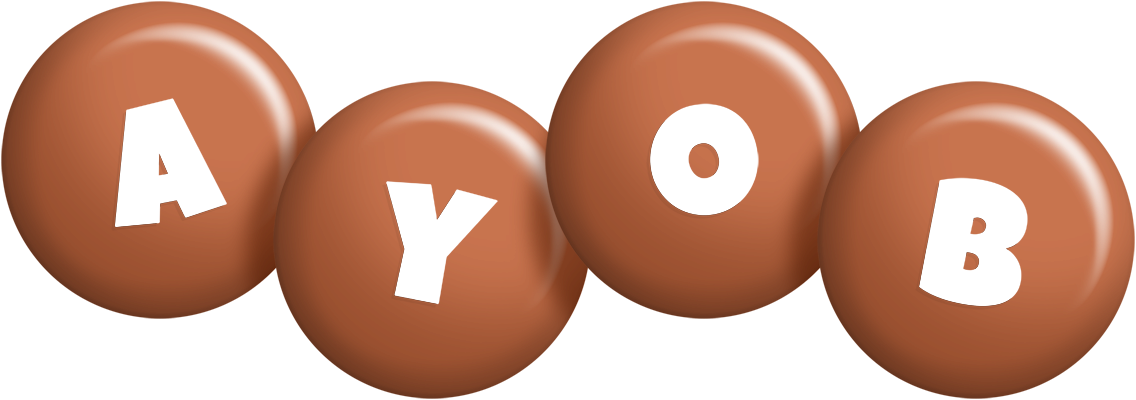 Ayob candy-brown logo