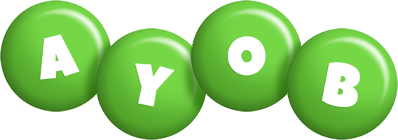 Ayob candy-green logo