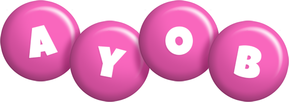 Ayob candy-pink logo