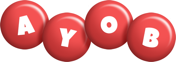 Ayob candy-red logo