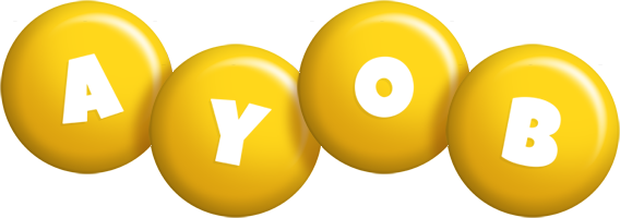 Ayob candy-yellow logo