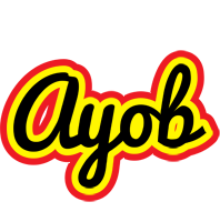 Ayob flaming logo