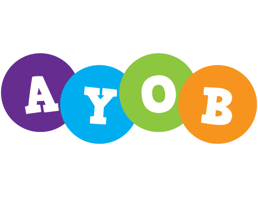 Ayob happy logo