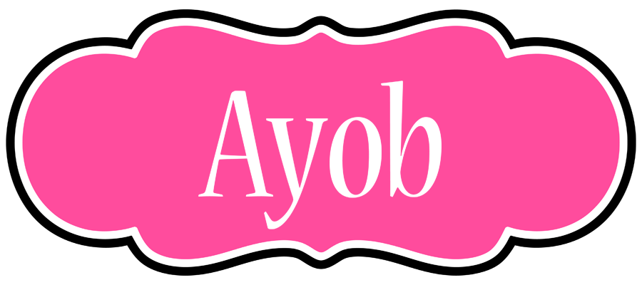 Ayob invitation logo
