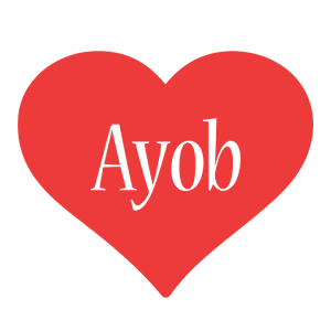 Ayob love logo