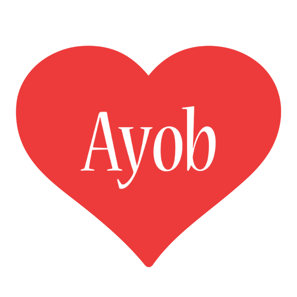 Ayob love logo