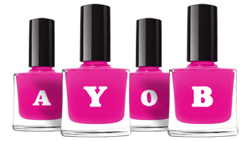 Ayob nails logo