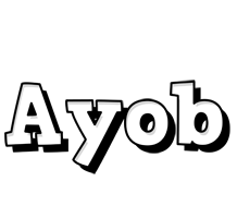 Ayob snowing logo