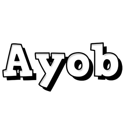 Ayob snowing logo