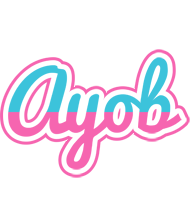 Ayob woman logo